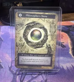 Philosopher’s Stone - Alpha Nonfoil Unique - Sorcery Contested Realm - NM - Image 1