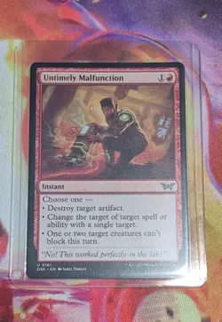 Untimely Malfunction Duskmourn: House of Horror Regular - Image 1