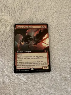 Terror of the Peaks (Extended Art) Outlaws of Thunder Junction Regular - Image 1