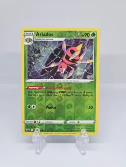 004/195 ARIADOS | RARE REVERSE HOLO | SILVER TEMPEST POKEMON CARD - Image 1