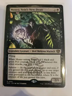 MTG Moseo, Vein's New Dean Secrets of Strixhaven Regular #0091 - Image 1