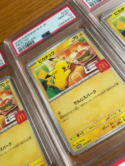 PSA 10 Pikachu 2025 McDonald's Promo 020/M-P Japanese Pokemon Card set of 10 - Image 4