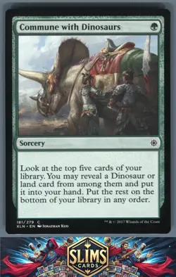 Magic the Gathering MTG Ixalan Commune with Dinosaurs #181 Buy 2 Get 1 - Image 1