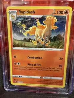 2023 Pokemon TCG Classic Rapidash 005/034 Holo CGC 10 Gem Mint - Image 2