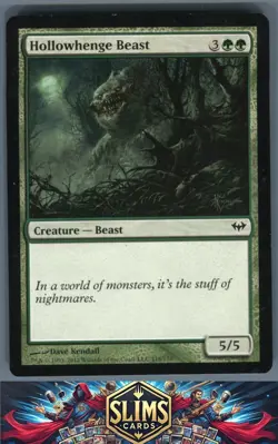 Magic the Gathering MTG Dark Ascension Hollowhenge Beast #118 Buy 2 Get 1 - Image 1