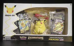 Pokemon TCG Celebrations Pikachu VMAX Premium Figure Collection Box Sealed - Image 1
