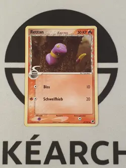 Pokemon Karte Rettan 47/101 Ex Dragon Frontiers Set Deutsch Delta Species - Image 1