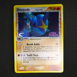 Pokemon TCG - Sharpedo Holon Phantoms 53/110 Reverse Holo Uncommon Stamped NM/M - Image 1