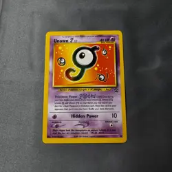 NM Unown [J] 38 Promo Wizards Black Star Promos Pokemon WOTC - Image 1