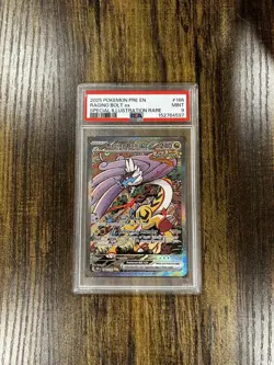 Pokemon Raging Bolt EX 166/131 Prismatic Evolutions PSA 9 - Image 1