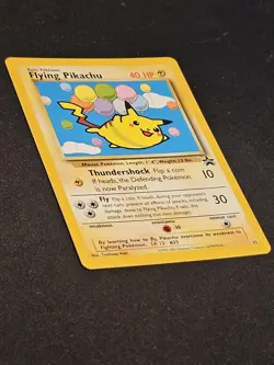 Pokemon TCG Flying Pikachu 25 Black Star Promo Mint Near Mint - Image 2