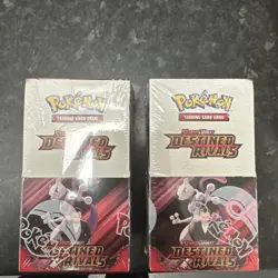 2 x Pokemon Destined Rivals Half Booster Box New & Sealed - Image 2
