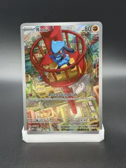 Riolu - MEP010 - MEP ETB Black Star Promo NM, English Pokemon Mega Evolution - Image 1