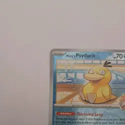 Pokemon Misty's Psyduck 045/182 Destined Rivals Reverse Holo Near Mint - Image 2