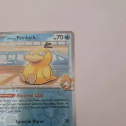 Pokemon Misty's Psyduck 045/182 Destined Rivals Reverse Holo Near Mint - Image 3