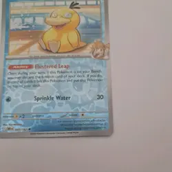 Pokemon Misty's Psyduck 045/182 Destined Rivals Reverse Holo Near Mint - Image 5