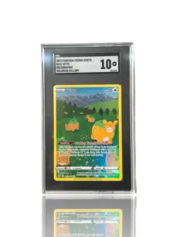 ‼Pokemon Ditto GG22 Crown Zenith~Galarian Gallery Holo GRADE 10~SHOOT OFFER💨 - Image 1