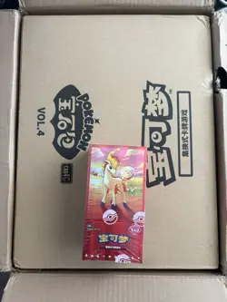 US Seller Gem Pack Volume 4 Booster Box Sealed Case Pokemon Chinese V4 Ponyta - Image 2