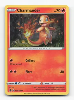Pokemon TCG - Charmander SWSH092 Near Mint Holo Promo Sword & Shield Promo - Image 1