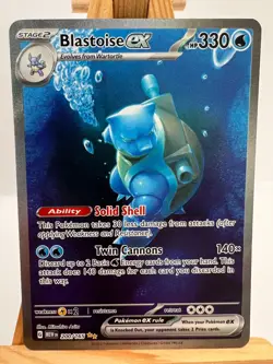 Pokemon TCG - S&V 151 - 200/165 Blastoise ex - Special Illustration Rare - NM/M - Image 1
