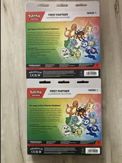2x Pokemon TCG First Partner Illustration Collection New Sealed Lot Of 2 - Image 2