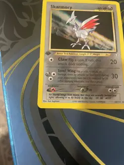 The Pokemon Company Pokemon TCG Skarmory Neo Genesis 1st Ed Holo Rare 13/111 60… - Image 5