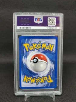 2000 Meganium 11/111 1st Edition Neo Genesis Holo Rare PSA 8 Pokemon TCG - Image 2