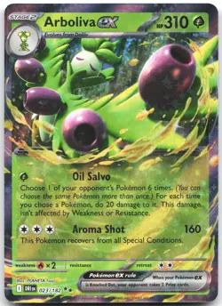 Arboliva ex 023/182 Double Rare Destined Rivals Pokemon Near Mint - Image 1