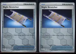 2x Night Stretcher REVERSE HOLO Playset x2 061/064 Pokemon Shrouded Fable NM - Image 1