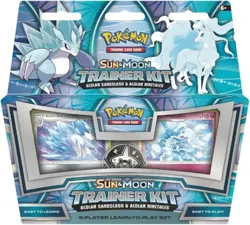 Pokemon TCG Sun & Moon 2xTrainer Kits Alolan Sandslash Ninetales Lycanroc Raichu - Image 2