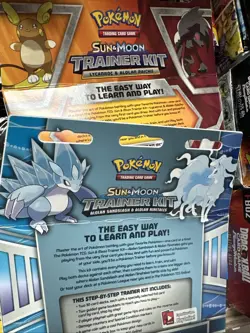 Pokemon TCG Sun & Moon 2xTrainer Kits Alolan Sandslash Ninetales Lycanroc Raichu - Image 4