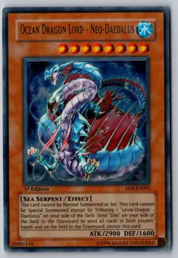 Yu-Gi-Oh: Ocean Dragon Lord - Neo-Daedalus 1st Edition Ultra Rare Structure Deck - Image 1
