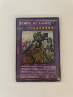 Elemental Hero Grand Neos - Secret Rare - CT04-EN001 - Limited Edition LP Yugioh - Image 1