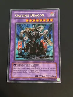 Gatling Dragon FET-EN035 Flaming Eternity Unlimited Edition. Ultra Rare. LP + - Image 1