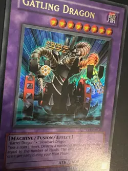 Gatling Dragon FET-EN035 Flaming Eternity Unlimited Edition. Ultra Rare. LP + - Image 2