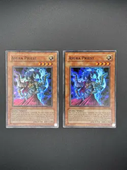 Konami Yu-Gi-Oh! TCG Asura Priest LOD-071 Foil Unlimited Lot of 2 - Image 1