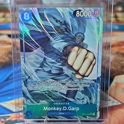 Monkey.D.Garp Alternate Art OP12-056 Foil Super Rare One Piece CCG Legacy Master - Image 1