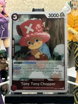 One Piece CG 4 Tony Tony Chopper EB02-003 Extra Booster Anime 25th Rare! - Image 1