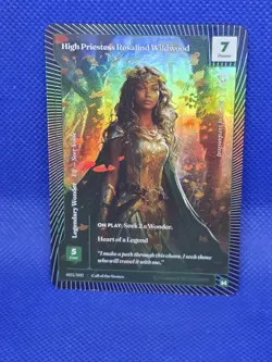 Wonders of the First High Priestess Rosalind Wildwood Classic Foil Mythic Rare - Image 1