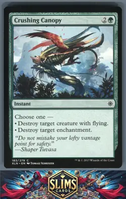 Magic the Gathering MTG Ixalan Crushing Canopy #183 Buy 2 Get 1 - Image 1