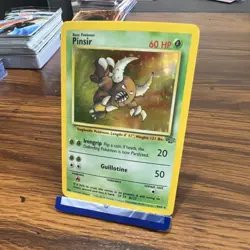 Pokemon TCG Pinsir Jungle 9/64 Holo Rare Unlimited Basic 60 HP Card - Image 2