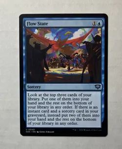 Flow State X1 - NM/M Pack Fresh - Secrets of Strixhaven MTG Magic Card English - Image 1