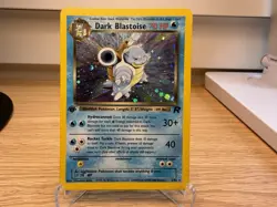 1st Edition Dark Blastoise 3/82 Team Rocket 2000 Holo Rare WOTC Pokemon Card TCG - Image 1