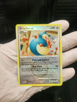 Pokemon Card - Snorlax League Promo Rising Rivals 33/111 Reverse Holo Crosshatch - Image 1