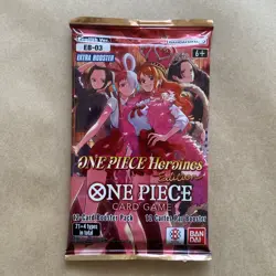 Heroines Edition Extra Booster Pack One Piece Card Game EB-03 English OP TCG - Image 1