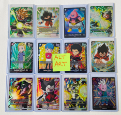 360 HOLO Card Dragon Ball Super Fusion World Lot SCR R SR Leader Alt Art Manga + - Image 3