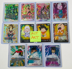 360 HOLO Card Dragon Ball Super Fusion World Lot SCR R SR Leader Alt Art Manga + - Image 4