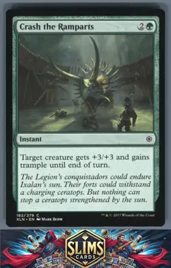 Magic the Gathering MTG Ixalan Crash the Ramparts #182 Buy 2 Get 1 - Image 1