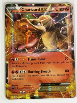 Charizard EX - 11/83 - Pokemon Generations XY Ultra Rare Card LP - Image 1