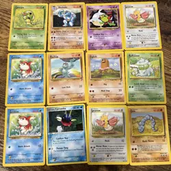 Pokemon vintage 1999 cards lot LP-damaged condition Lot of 19 - Image 3